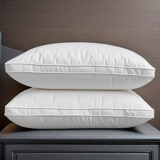 Hypoallergenic White Duck Feather Down Pillow