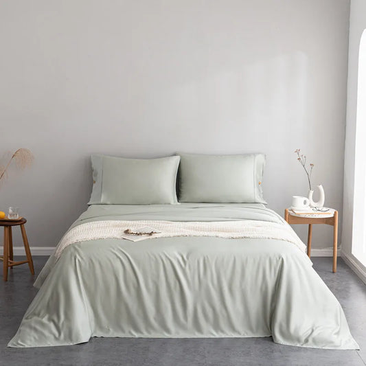 Pure Bamboo Flat Sheet Set