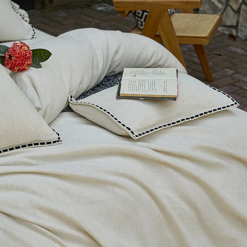 Linen Cotton Quilt Cover set