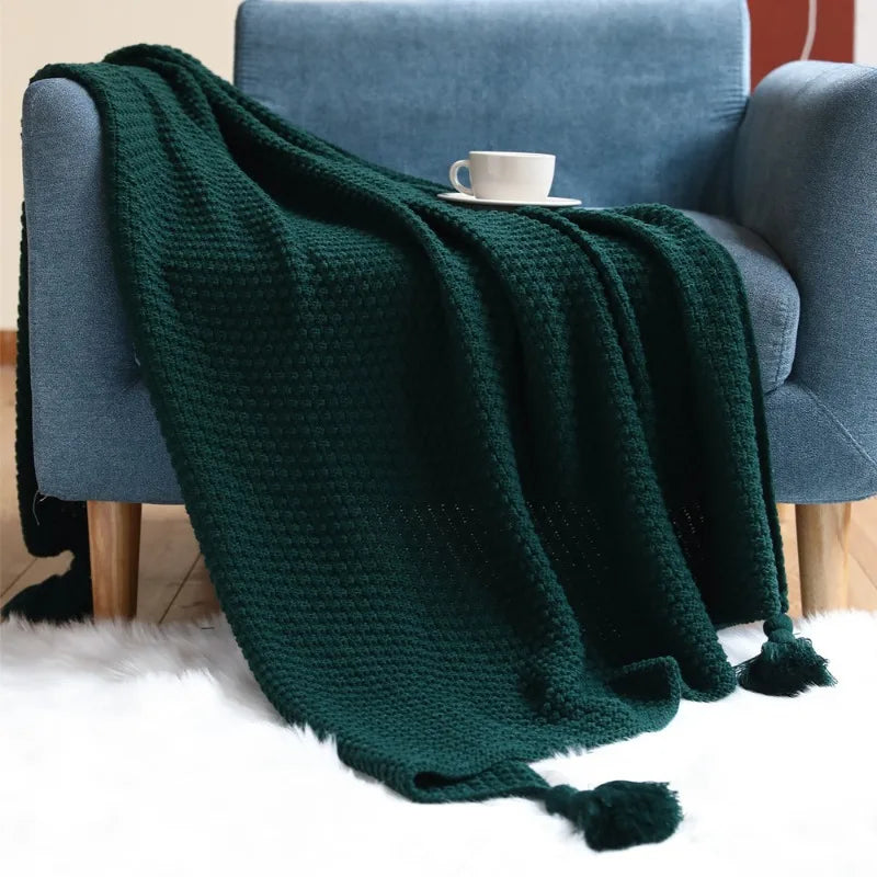 Classic Knit Blanket