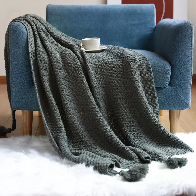 Classic Knit Blanket