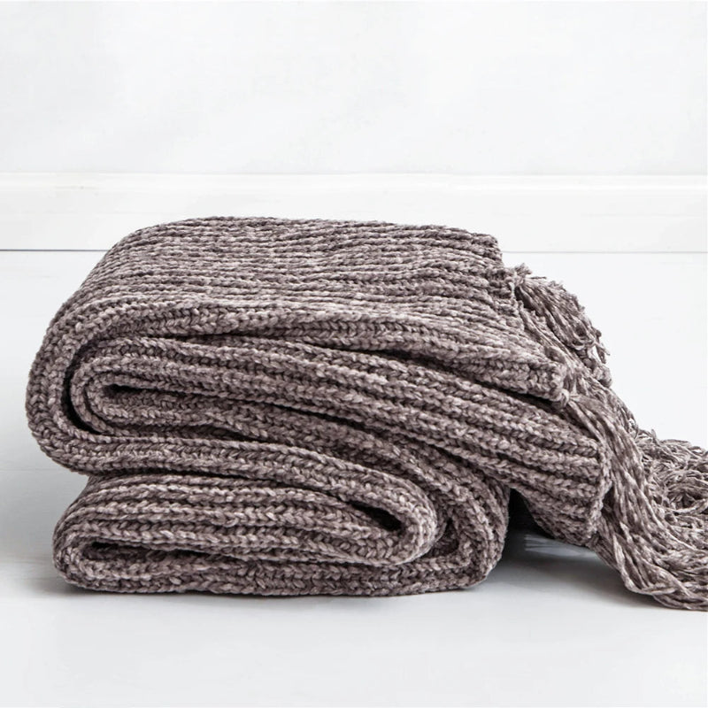 The Cozy Knit Throw