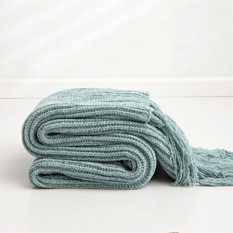 The Cozy Knit Throw