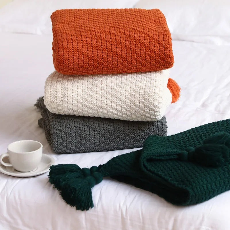 Classic Knit Blanket